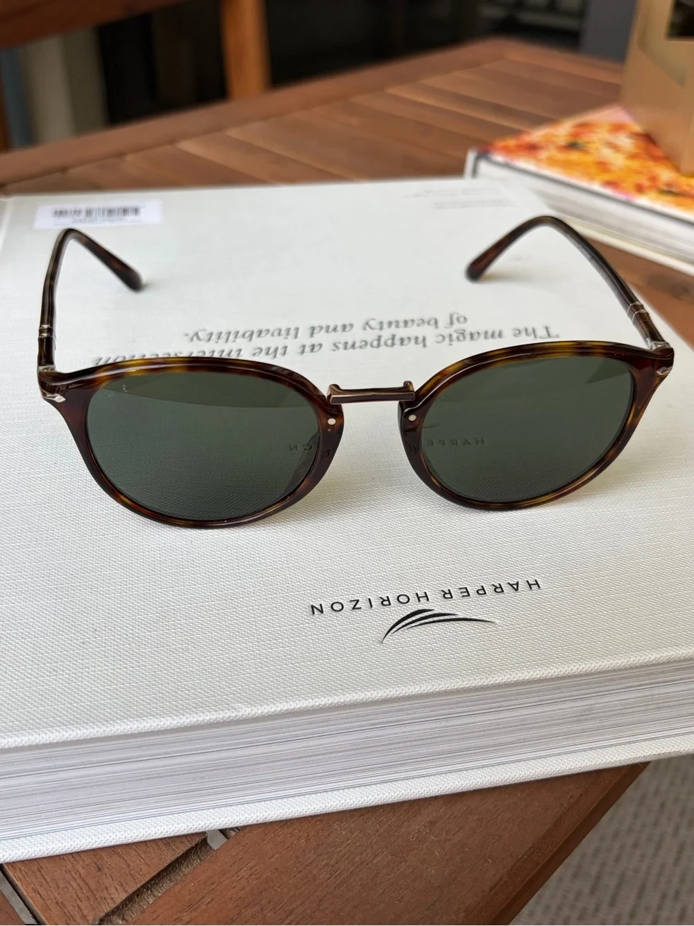 Persol PO3210S Typewriter Evolution Havana Green Sunglasses 51mm Unisex